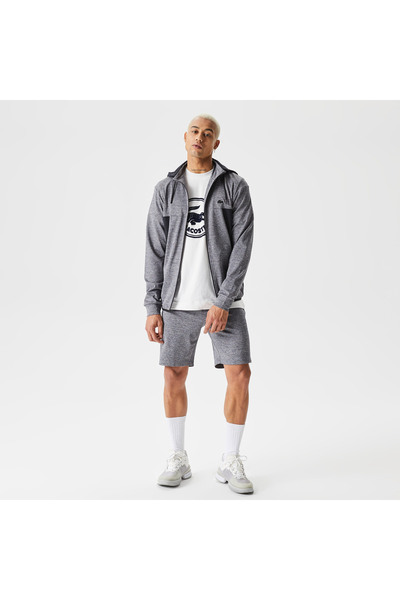 Lacoste Slim Fit Erkek Gri Eşofman Üstü