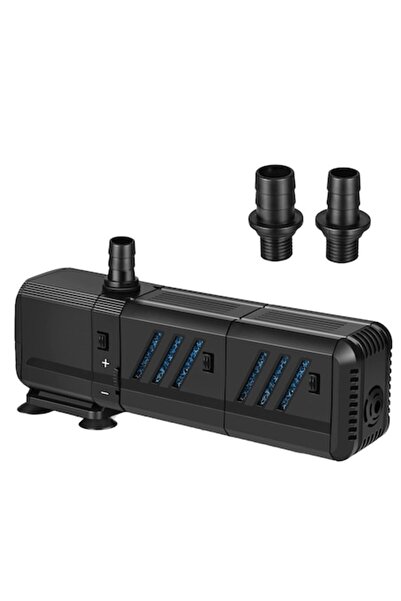 amzdeal Pompă submersibilă de apă 1500 L/h 15W cu cablu de 1,4 m, ventuze, du...