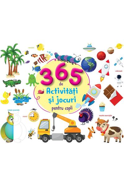 Editura Flamingo Junior 365 de activitati si jocuri pentru copii