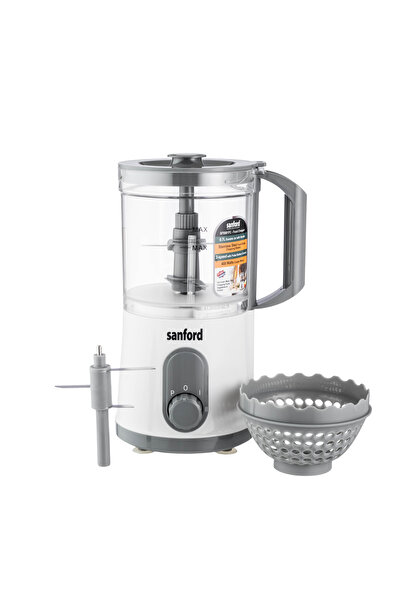 Sanford Multifunction Electric Food Processor with 0.7L Glass Bowl 500W