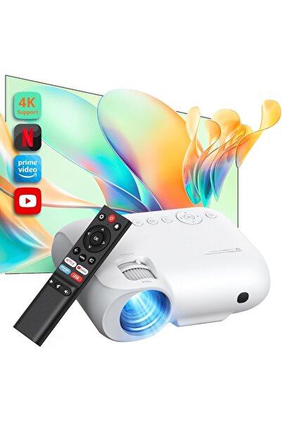 YOTON Y9 WiFi Projector - Bluetooth 5.2, Full HD 1080p, 4K Support, 15000 Lumens