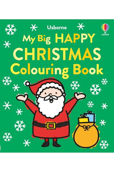 Usborne Carte de colorat „Crăciun fericit”, Usborne, + 2 ani