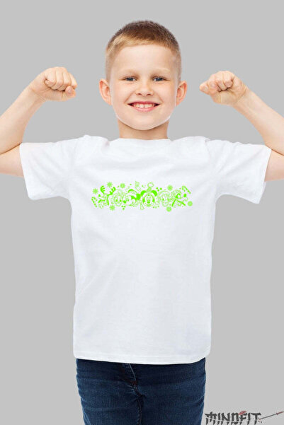 GILDAN Tricou De Craciun Copii Banda Glow Personaje Festive Baiat