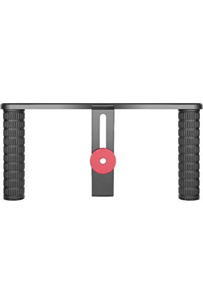 NEEWER Smartphone video rig with dual handles, 2 cold shoe mounts and multiple 1/4" threads (fits phones up