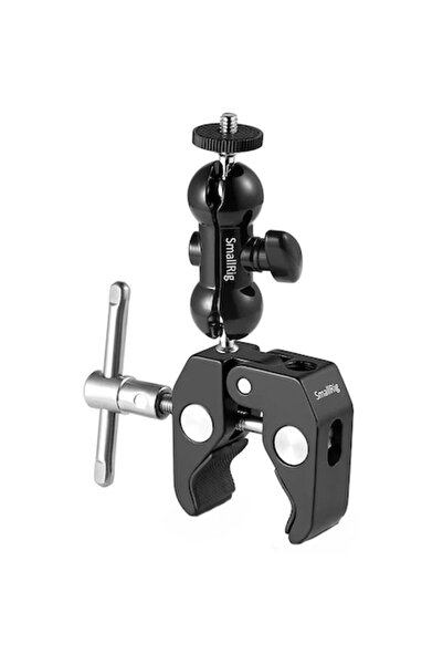 SmallRig Многофункционална скоба с сферично закрепване, винт 1/4", въртене на...