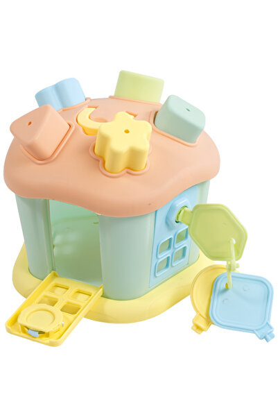 Dolu Sorting game - Cute house with keys - Pastel