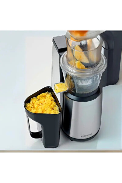 Kenwood Slow Masticating Juicer JMM71.000BK – 400W Cold Press, 1L (Silver)