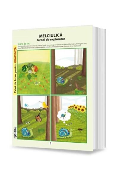 Editura Sigma Melciulica. Jurnal de explorator. Caiet de lucru p