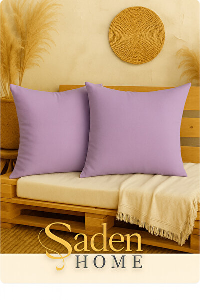 SADEN HOME DÜZ RENK 2'Lİ KIRLENT KILIFI