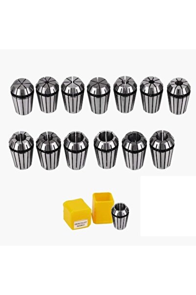 HomdMarket Set de 13 pense ER20, cu strângere de 113 mm, pentru strung sau mașină de gravat CNC