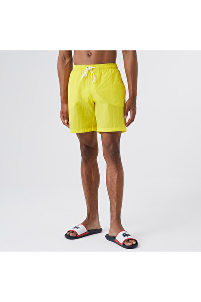Lacoste Erkek Sarı Mayo Şort