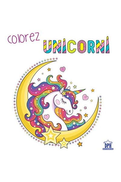 Dph Colorez Unicorni: Carte de colorat