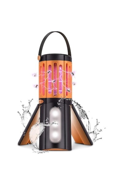 LET Portable IP67 waterproof UV insect lamp with LED for mosquitoes - indoor/outdoor, camping