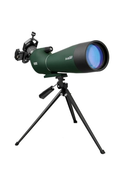 Svbony Telescop SV28 20x-60x, 80mm, BAK-4, adaptor telefon 45, trepied, IP65