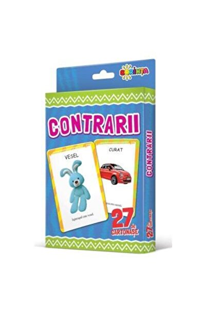 Editura Dorinta 27 de cartonase. Contrarii