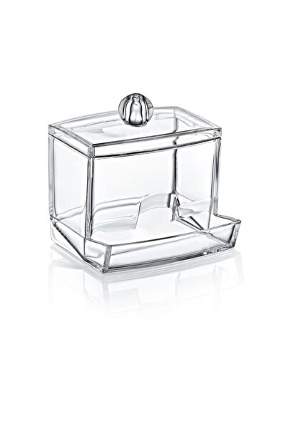 ROYALGROSS Box-Up Cotton Swab Organizer – Transparent Organizer