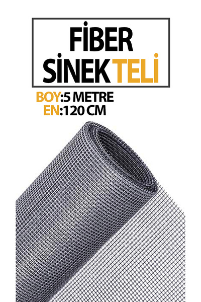 Trendhouse Fir de fibră cu profil sinusoidal Lățime 120 cm Lungime 5 metri