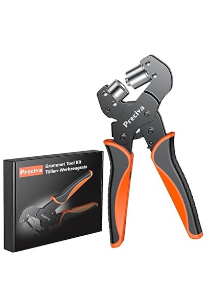 Preciva Clește profesional pentru ochiuri de 10 mm cu cap magnetic și 500 de ochiuri (sistem cu clichet)