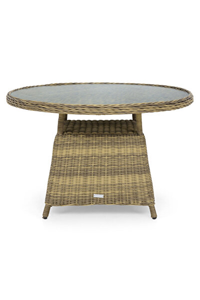 Maison Mex Garden/terrace table, SAINT RAPHAEL, H.72 D.120 cm, natural