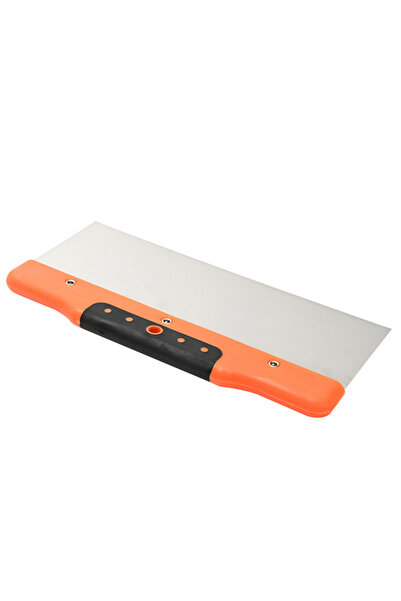 Lawazim Stainless Steel Bench Scraper 10inch - Heavy Duty Blade for Paint & Rust