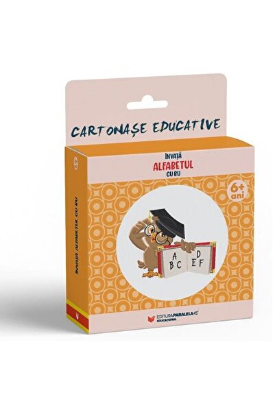 Editura Paralela 45 Invata Alfabetul cu BU (31 de cartonase educative)