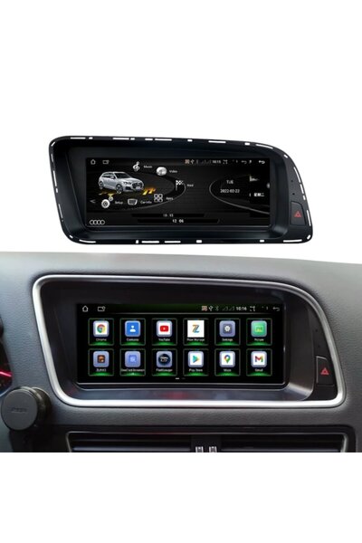 BSE Audi Q5 Navigation System, Octa-Core, 6GB RAM, 128GB Storage, Android, Wi‑Fi, Bluetooth