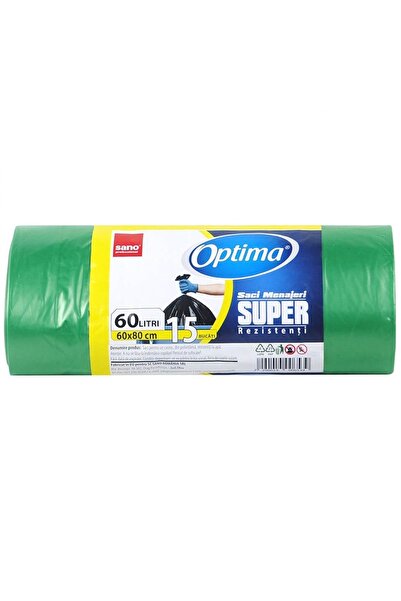 Sano Saci menajeri colectare selectiva sticla Optima 60 L 15 buc/set