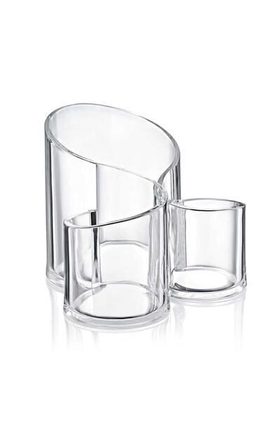 ROYALGROSS 3-Compartment Makeup Organizer – Jewelry and Makeup Organizer