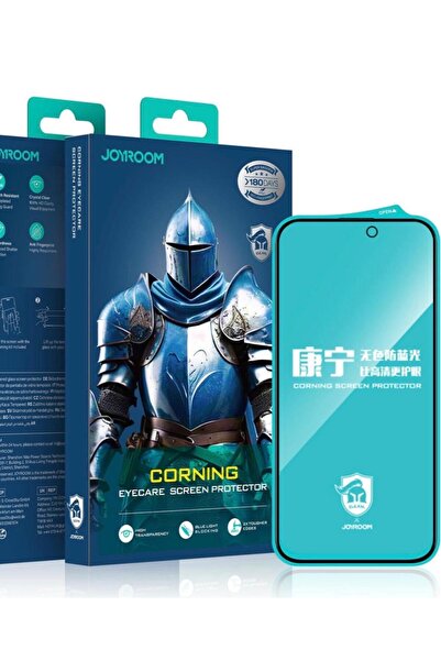 joyrom واقي شاشة زجاجي متوافق مع هاتف iPhone 16 Pro Max من Real Corning Goril...