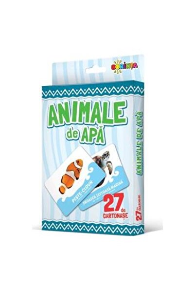 Editura Dorinta 27 de cartonase. Animale de apa
