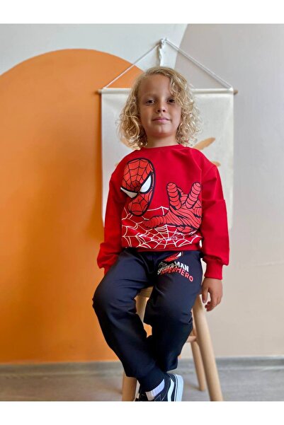 SÜSLÜ KİDS Character Printed Boys' Bottom and Top Set