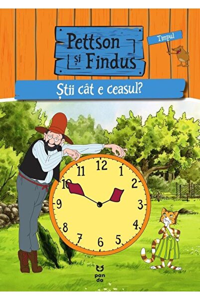 Editura Pandora M Pettson si Findus. Stii cat e ceasul?, Sven Nordqv