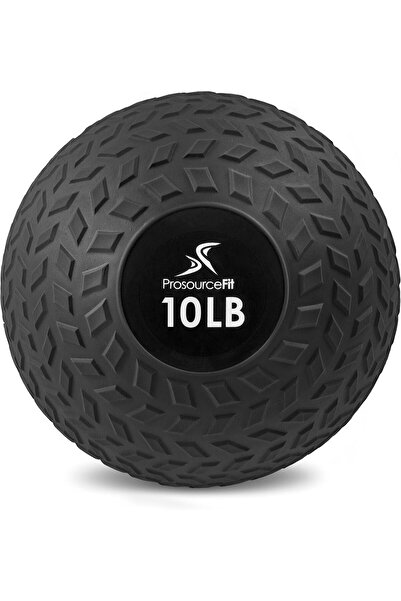 ProsourceFit كرة طبية Tread Slam - وزن 10 أرطال (لون أسود)