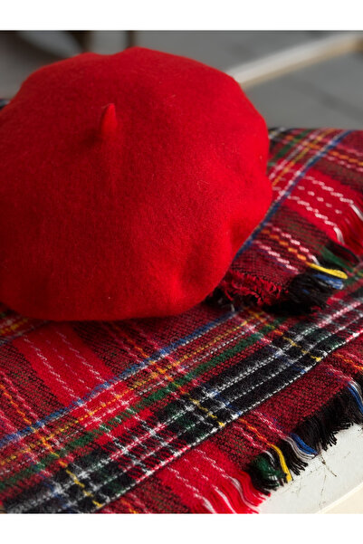 CAP BROS Ressam Beresi and Puffy Kaşkol Set Two-In-One