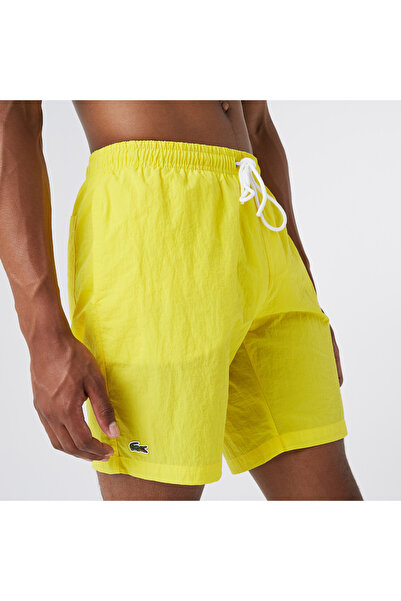 Lacoste Erkek Sarı Mayo Şort