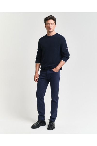 Gant Erkek Lacivert Regular Fit Jean