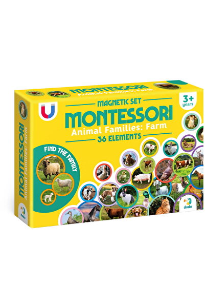 Dodo Set magneti Montessori - Animale de la ferma