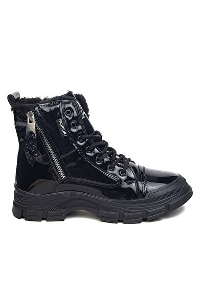 KİNDEP (Conpax) Children's Boots with Wool Inside, Thermo Non-Slip Sole, Zipp...