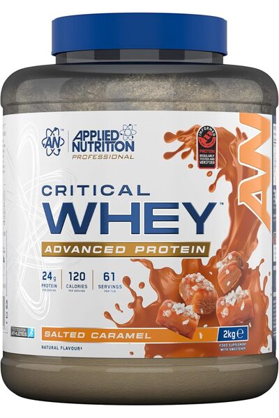 applied nutrition Critical Whey Protein Powder 2kg (Salted Caramel)