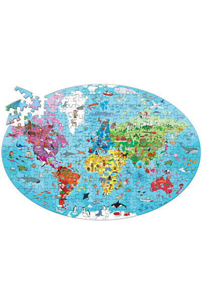 SASSI Cunoaste si exploreaza - Puzzle Planeta Pamant in limba Romana (205 piese)