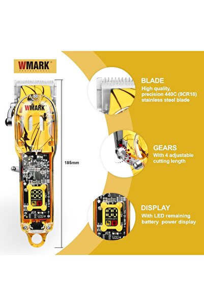 Wmark NG-411 Rechargeable Hair Clipper