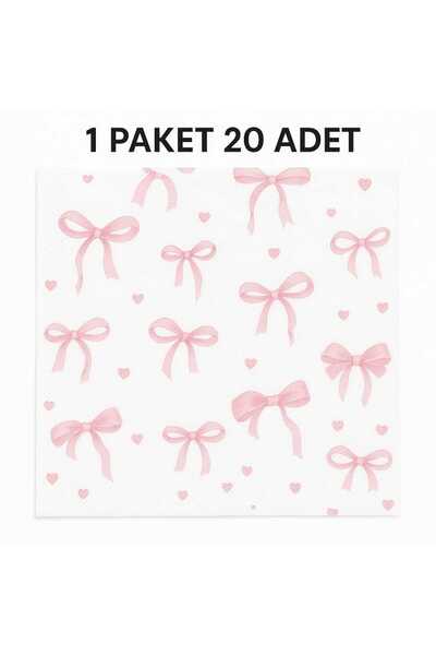 CKM silikon Suna K Signature Collection – Premium Pembe Kurdale Desenli Peçete