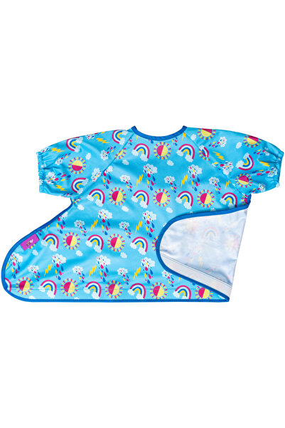 Tidy Tot Baveta cu maneci scurte - Norisori pufosi