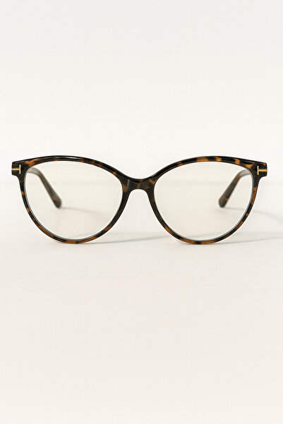 Angel Eyes Blue Light Protection Uv400 Leopard Pattern Women's Glasses