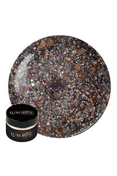 LUXORISE RevoFlex UV Nail Builder Gel 15ml, Σαμπανιζέ Λάμψη