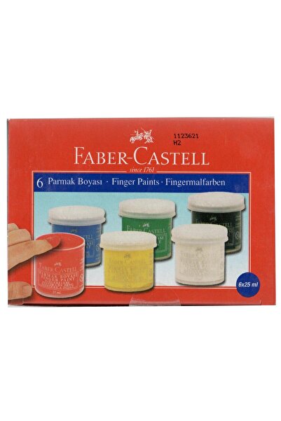 Faber Castell Faber-Castell 6'lı Parmak Boya
