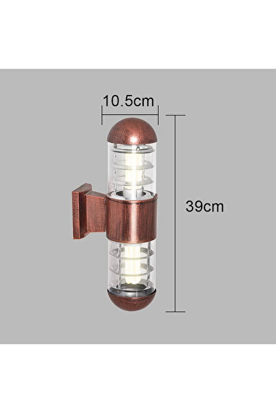 HAMER E27 double copper gate sill dome