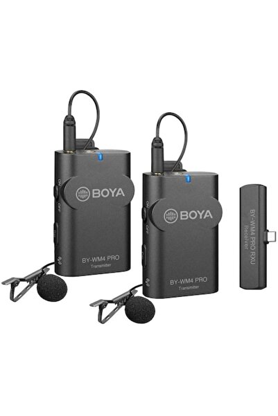 BOYA Set lavalieră wireless pentru dispozitive USB-C BY-WM4 Pro-K6