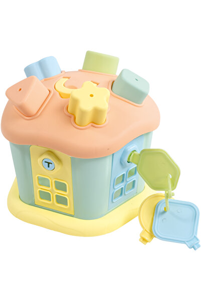 Dolu Sorting game - Cute house with keys - Pastel