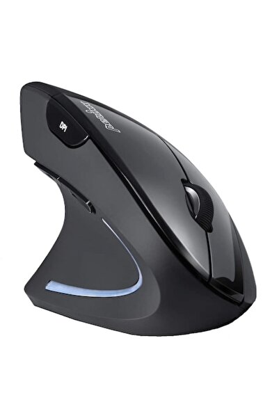 Perixx Vertical Wireless Ergonomic Mouse (Left-Handed), 6 Buttons, 3 DPI Levels